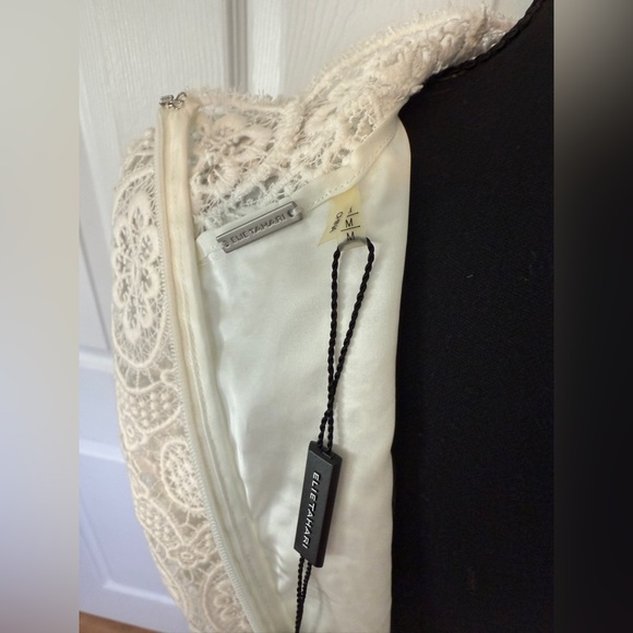 Elie Tahari Elegant White Lace Women's Top - Picture 10 of 11